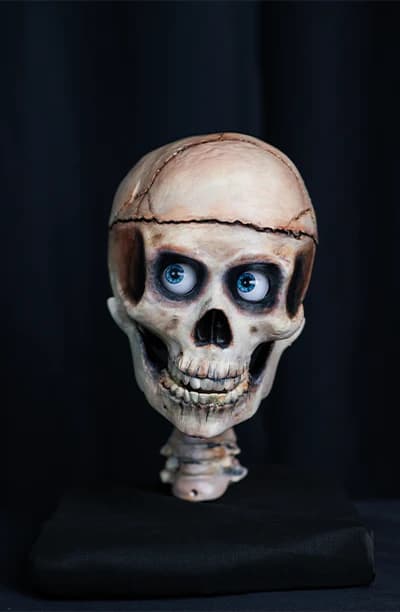 SkullTronix Skull Pro animatronic product photo.